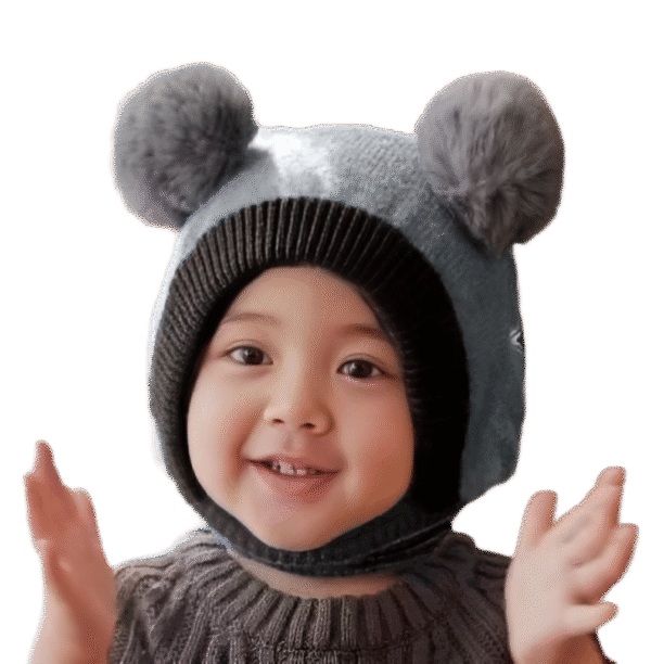 STAR CAPS – Kids Wool Winter Cap