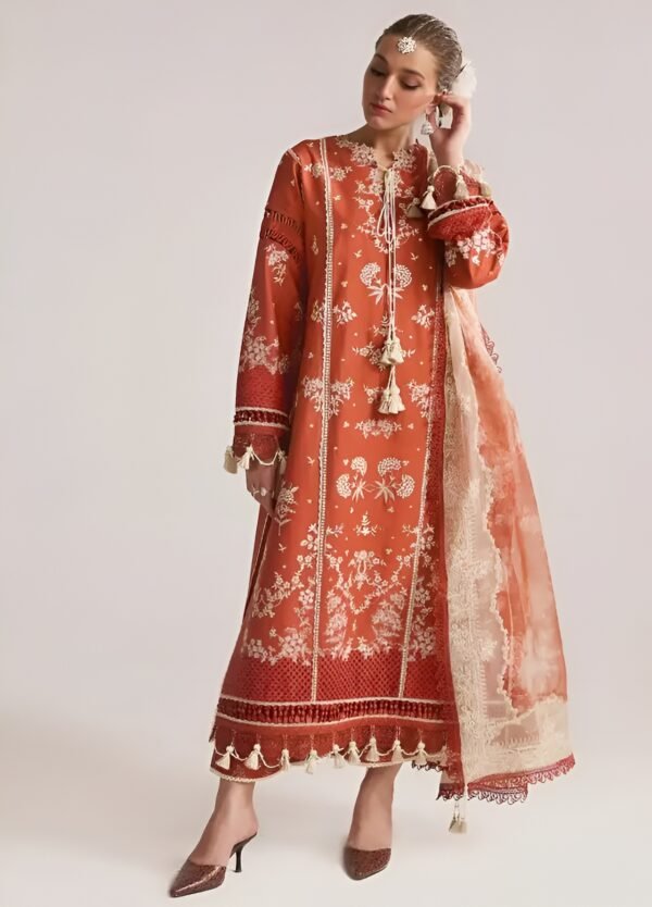 212 KT – Luxury Embroidered 3PC Winter Suit